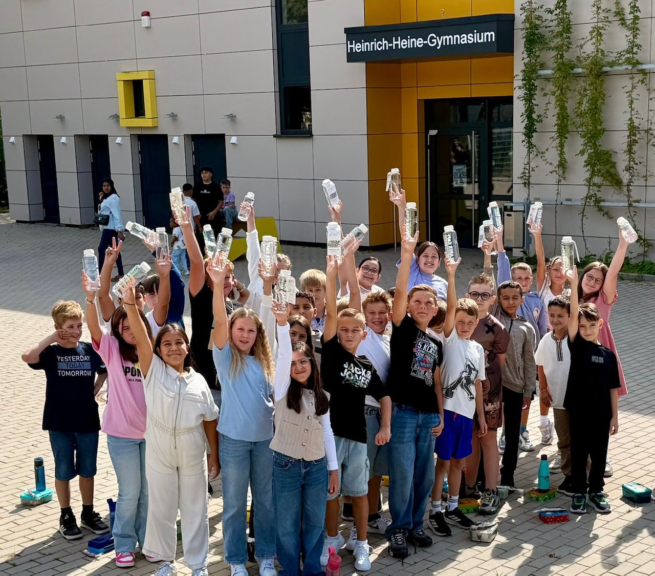 Wassertrinken am HHG – gesund, nachhaltig und kostenlos